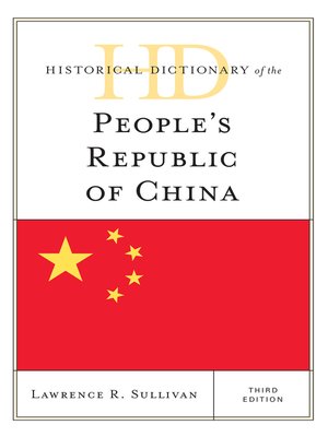 cover image of Historical Dictionary of the People's Republic of China